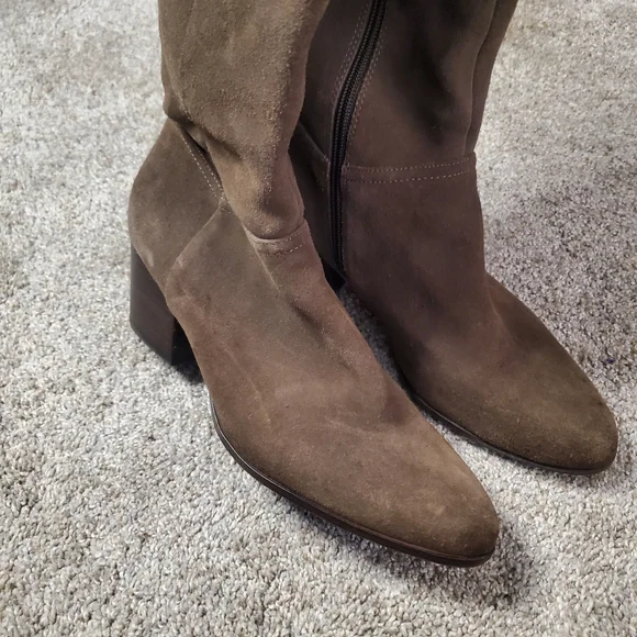Aldo Brown Suede Over-the-Knee Boots | Thigh High | Size 10 - Picture 6 of 10